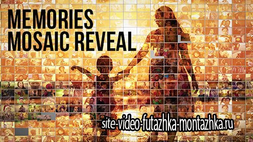 Mosaic Photo Reveal - Memories - Project for After Effects (Videohive)