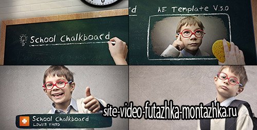 School Chalkboard V.3.0 - Project for After Effects (Videohive)