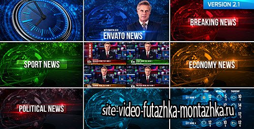 Broadcast Design News Package - Project for After Effects (Videohive)